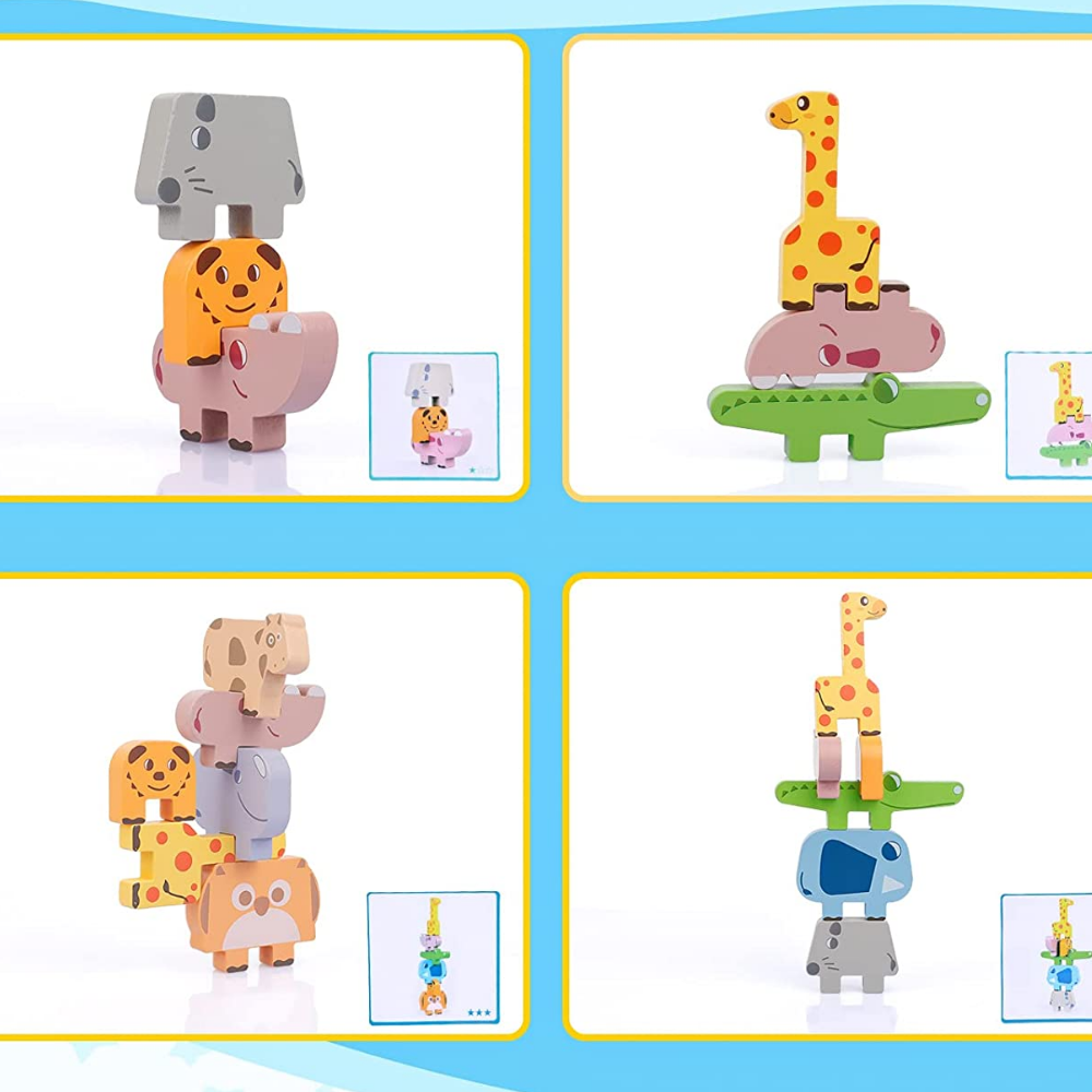 Animal Stacking™ - Mejora el reconocimiento - Juego de apilamiento