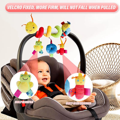Baby Mobile Snake™ - Para cochecitos o asientos de coche - Juguete de agarre