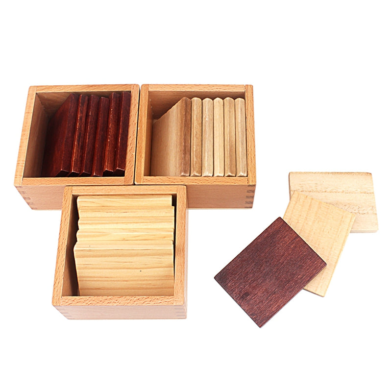 Fidtoy Baric Tablets Montessori Sensorial Wooden Toy
