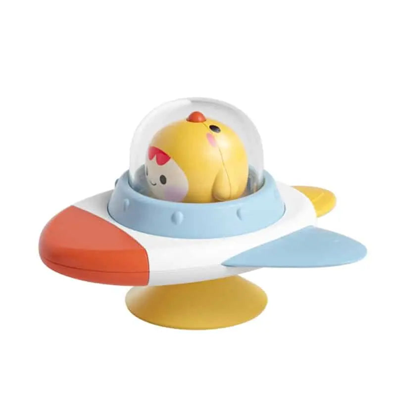 Fidtoy Bath Spinner for Bathtubs – Suction Cup Sensory Spinner Toy for Toddlers and Babies