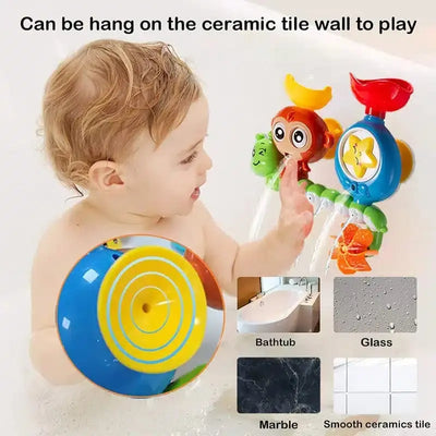 Juguete de baño para bebé con ventosa para bañera