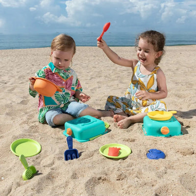 Ensemble de cuisson de plage Fidtoy Sandy Chef