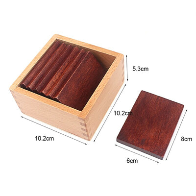 Fidtoy Baric Tablets Montessori Sensorial Wooden Toy