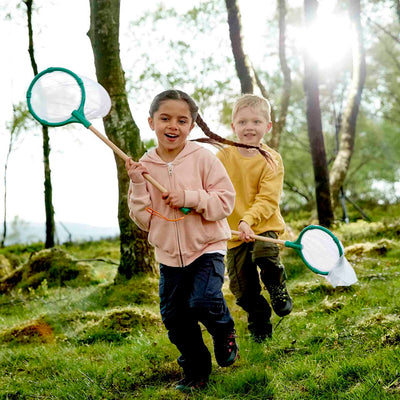 Filet à papillons Fidtoy pour enfants, jouet d'exploration en plein air, outil d'apprentissage de la nature