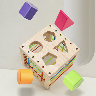 Jouets en bois à trier les formes - Les meilleurs jouets de motricité fine