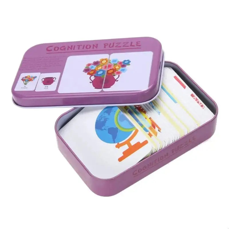 Fidtoy 4 Different Color Boxes – Montessori Educational Toy for Toddlers & Preschoolers