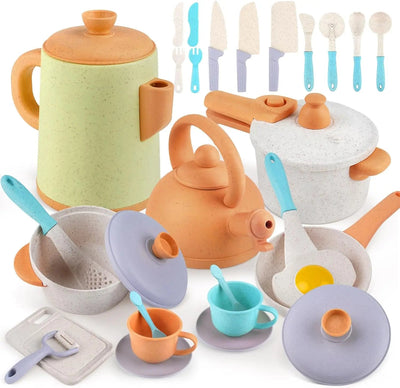Juego de Cocina de Juguete para Niños de 2 a 6 Años