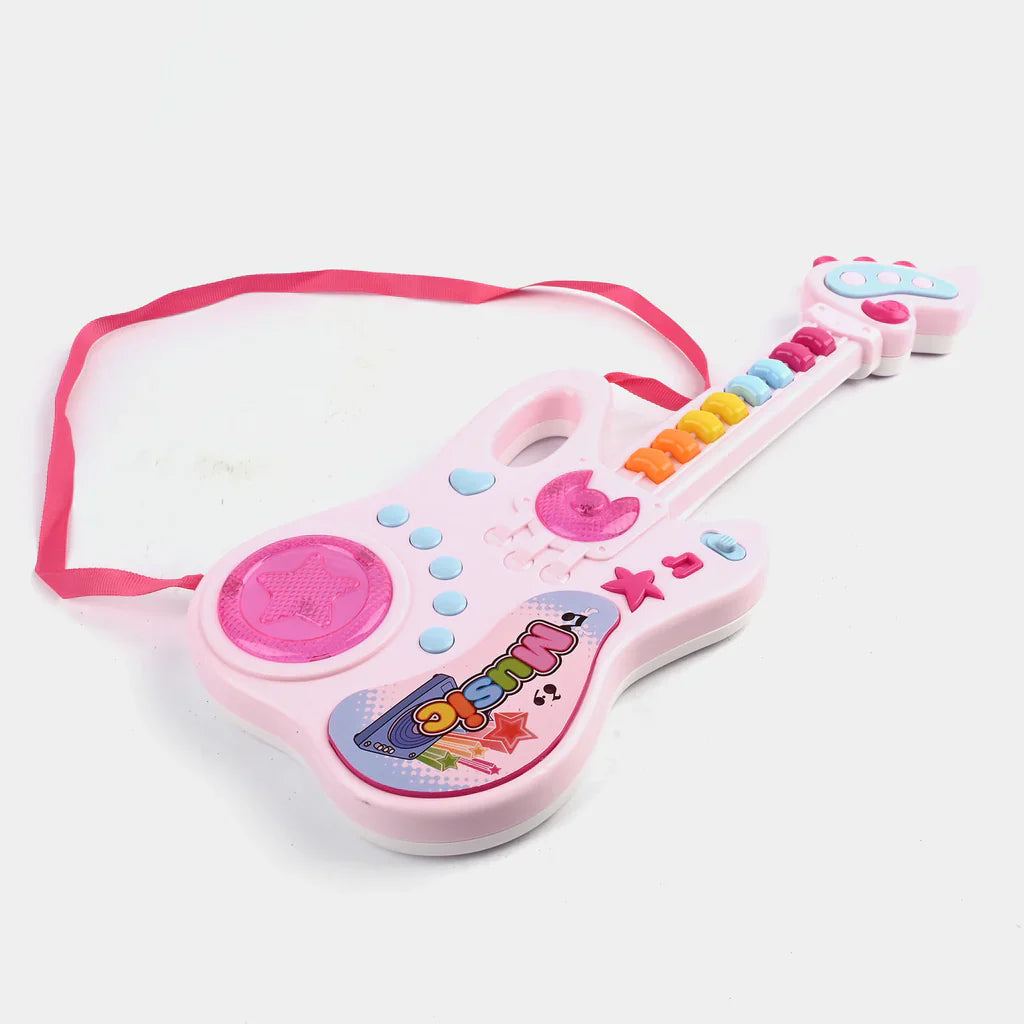 Guitare musicale Fidtoy avec lumières et 8 chansons pour enfants