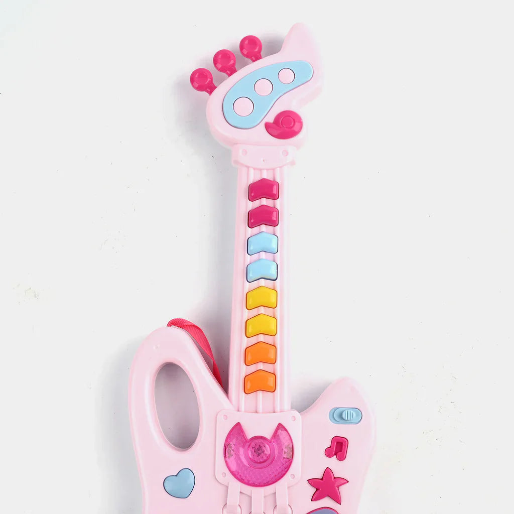 Guitare musicale Fidtoy avec lumières et 8 chansons pour enfants