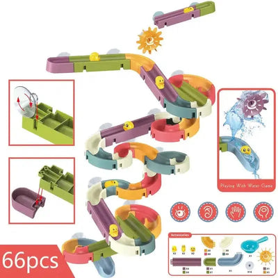 Fidtoy Canard Ventouse Toboggan Jouet de Bain – Jouets de Bain Interactifs pour Tout-petits