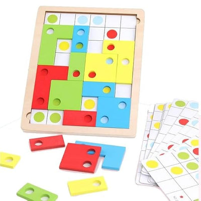 Jeu de blocs géométriques