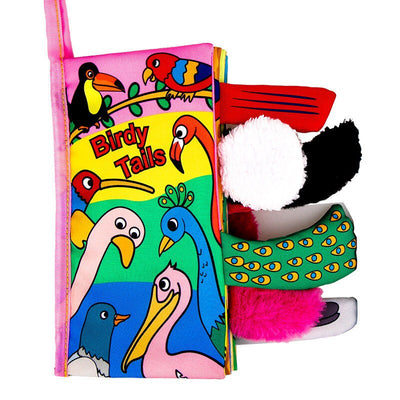 Libro de tela Montessori para bebé