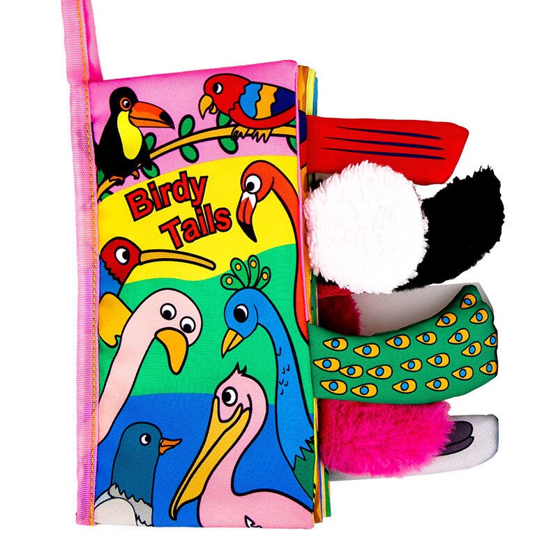 Libro de tela Montessori para bebé