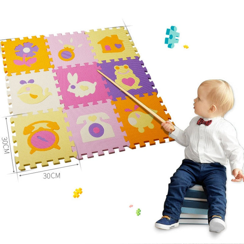 Foam Animal Puzzle Learning Floor Mat