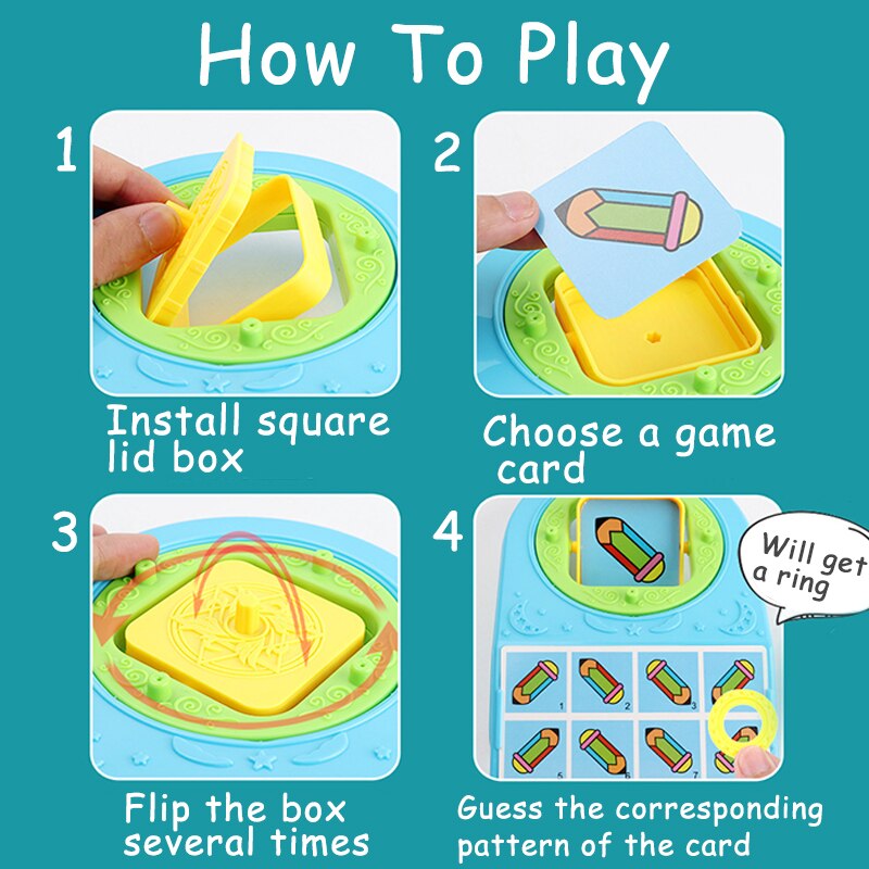 Spatial Memory Training Board Game Toy