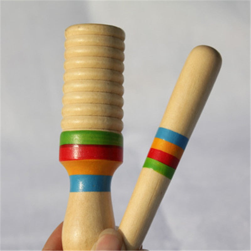 Fidtoy Montessori Wooden Sensorial Toy – Educational & Developmental Activity for Toddlers (0-3 Years), Fine Motor Skills & Sensory Learning