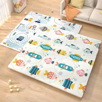 Alfombra de Juego Plegable para Bebés y Niños