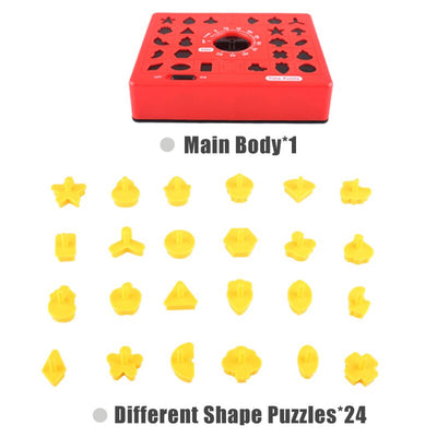 Jouet de Puzzle Assorti Temps Logique pour Enfants