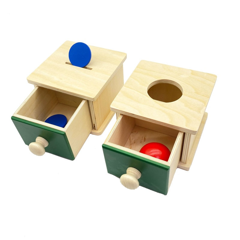 Boîte de Permanence avec Plateau Jouets d'apprentissage des habiletés de vie