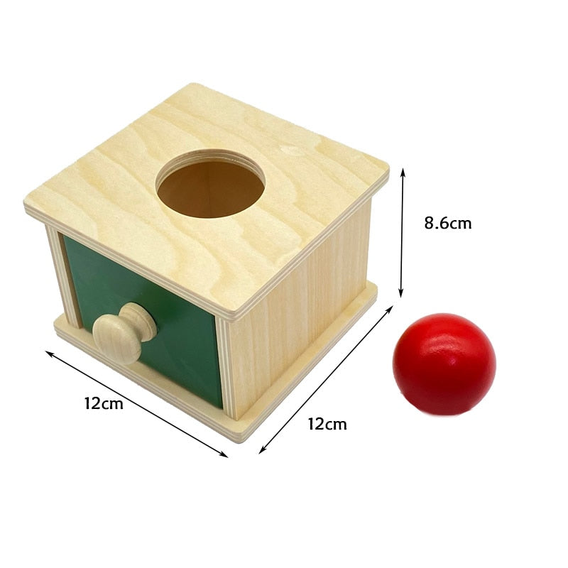 Boîte de Permanence avec Plateau Jouets d'apprentissage des habiletés de vie