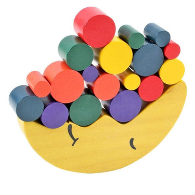 Fidtoy Jeu d'équilibre en bois « Lune » pour enfants – Jouet éducatif Montessori pour l'équilibre – À partir de 3 ans