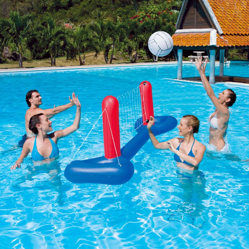 Juguetes inflables interactivos de baloncesto de agua para el verano