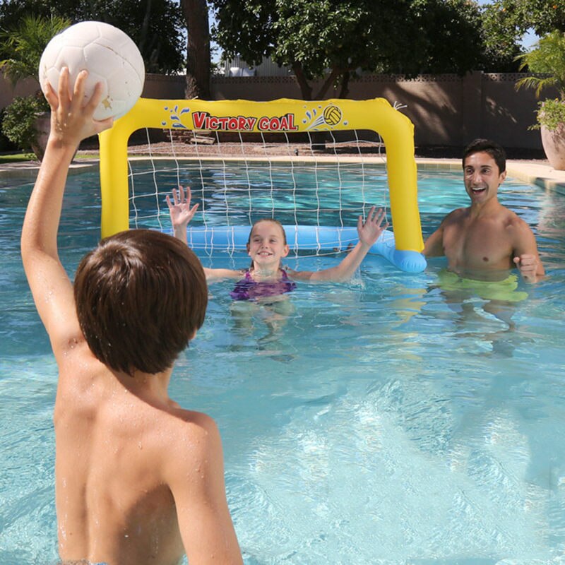 Juguetes inflables interactivos de baloncesto de agua para el verano
