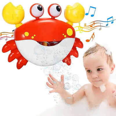 Cangrejo Musical de Burbujas para el Baño