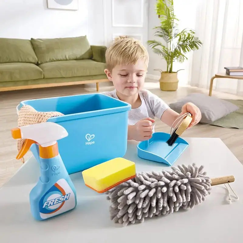 Fidtoy Kids Cleaning Toy Set Pretend Play Household Kit