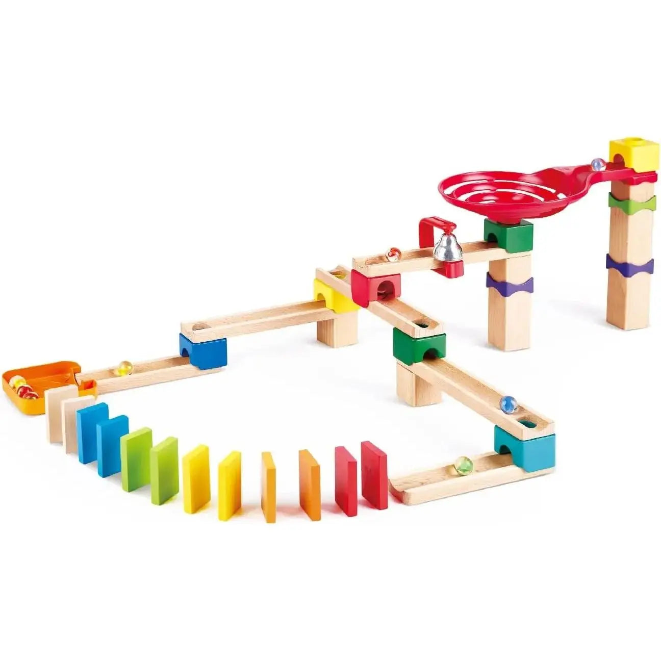 Fidtoy Juguete de Madera Pista de Canicas para Construir DIY para Niños