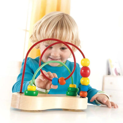 Fidtoy Jouet en Bois Labyrinthe Perles Jouet d'Éveil Bébé