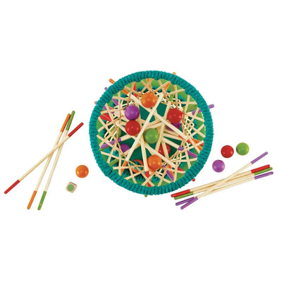 Jeu de stratégie Fidtoy en bambou « Tumbling Ball » pour enfants