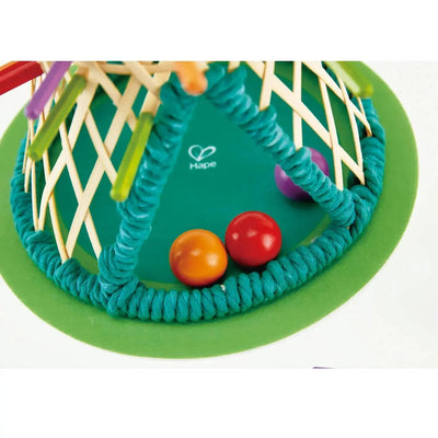 Jeu de stratégie Fidtoy en bambou « Tumbling Ball » pour enfants