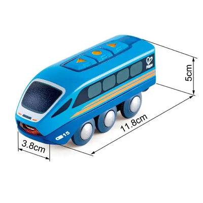 Juguete de locomotora de tren a control remoto Fidtoy con aplicación y sonido