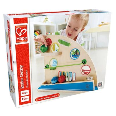 Fidtoy Pista de Bolas de Madera para Niños Pequeños de 12 meses en adelante