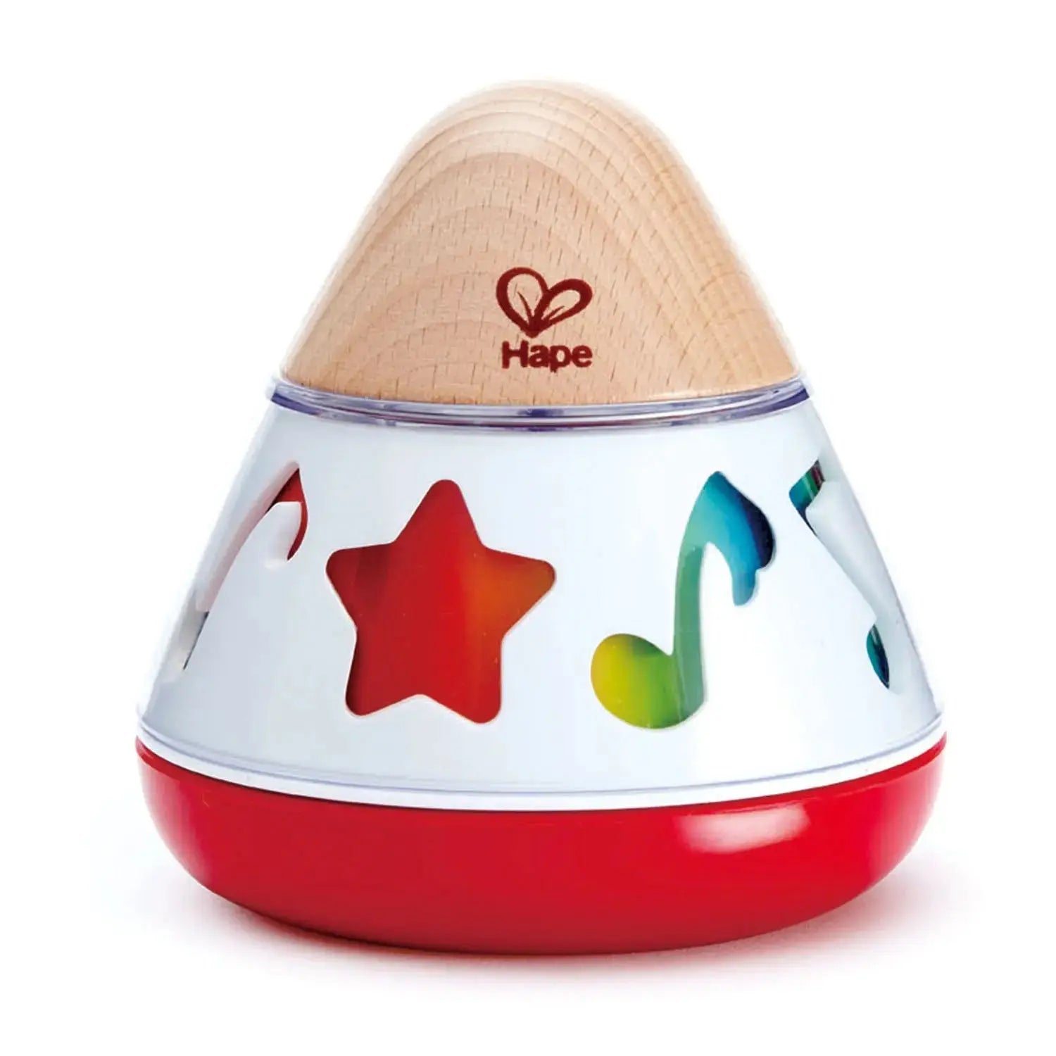 Jouet musical rotatif en bois Fidtoy pour bébés dès la naissance