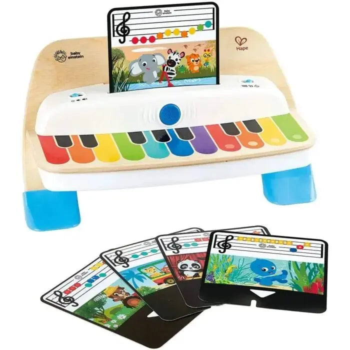 Fidtoy Piano Musical en Bois Tactile pour Tout-Petits - Apprentissage Précoce