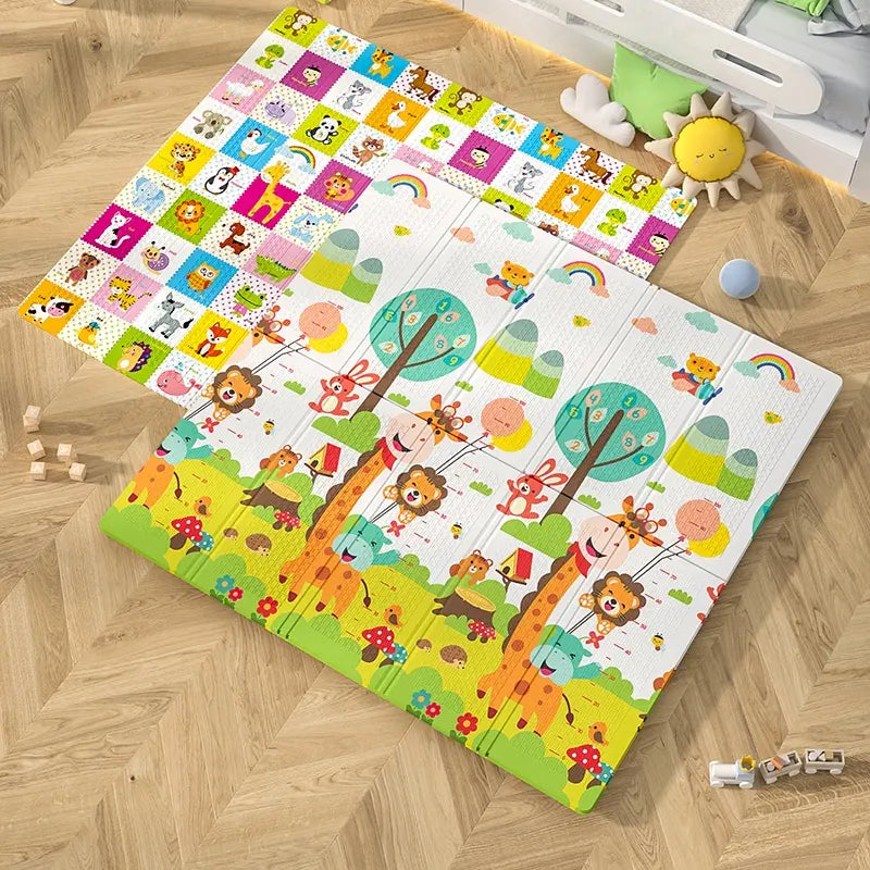 Alfombra de Juego Plegable para Bebés y Niños