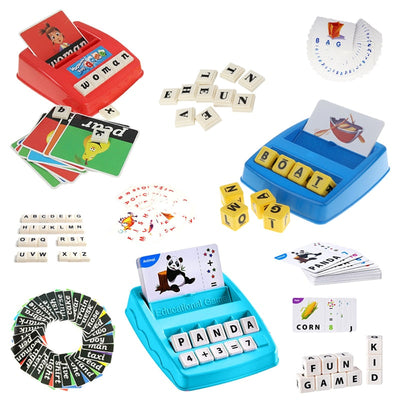 Kids Matching Letter Games Educational Toys