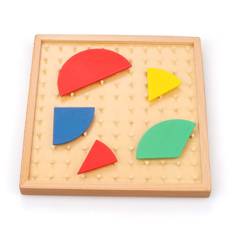Fidtoy Montessori Tableau de fractions – Jouet d'apprentissage des mathématiques visuelles pour enfants de 3 ans et plus
