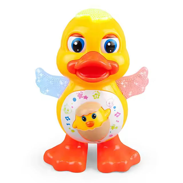 Jouet Canard Musical Dansant Fidtoy avec Lumières et Musique – Jouet Canard Interactif et Mobile pour Tout-petits et Enfants