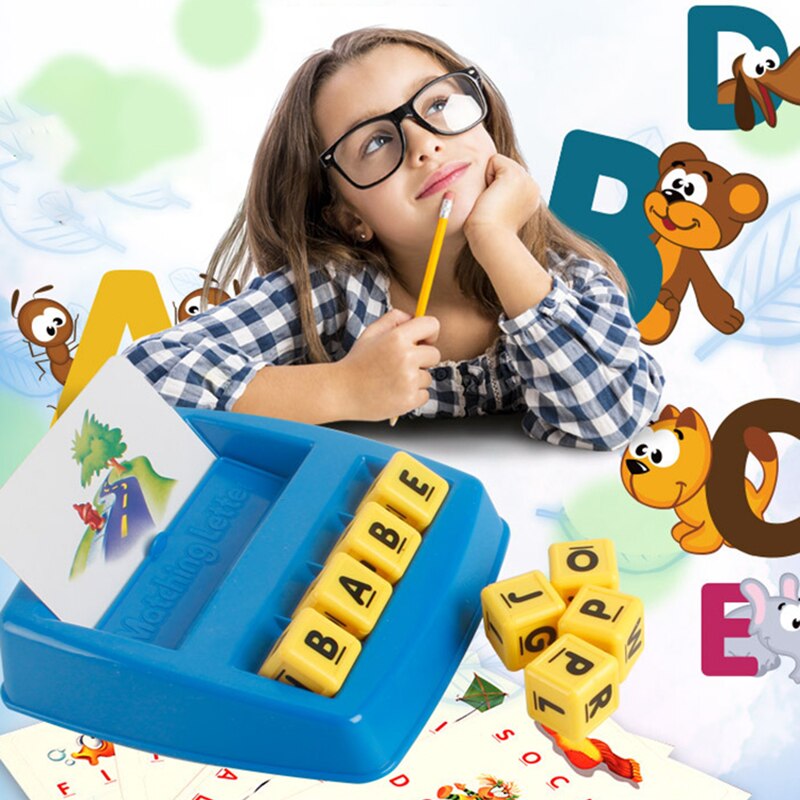 Kids Matching Letter Games Educational Toys