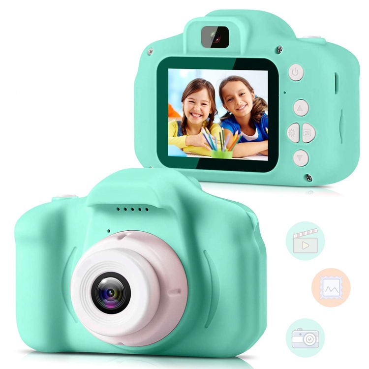Fidtoy Kids Digital Camera 48MP 1080P Toddler Mini Camera with 32GB Card