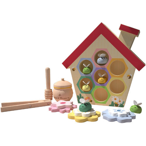 Jeu en Bois de Ruche - Meilleurs Jouets Éducatifs en Bois