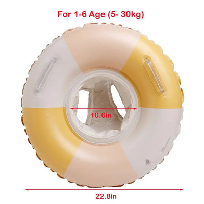 Fidtoy Pastel Inflatable Buoy – Montessori Swim Float for Toddlers 5-9