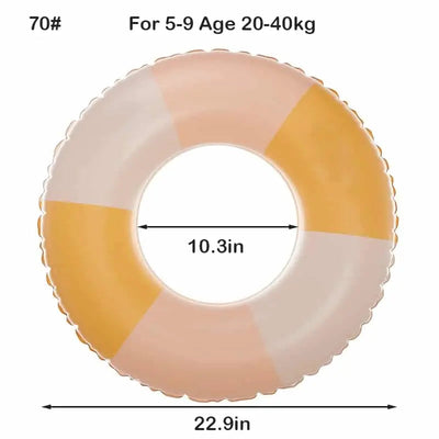 Fidtoy Pastel Inflatable Buoy – Montessori Swim Float for Toddlers 5-9