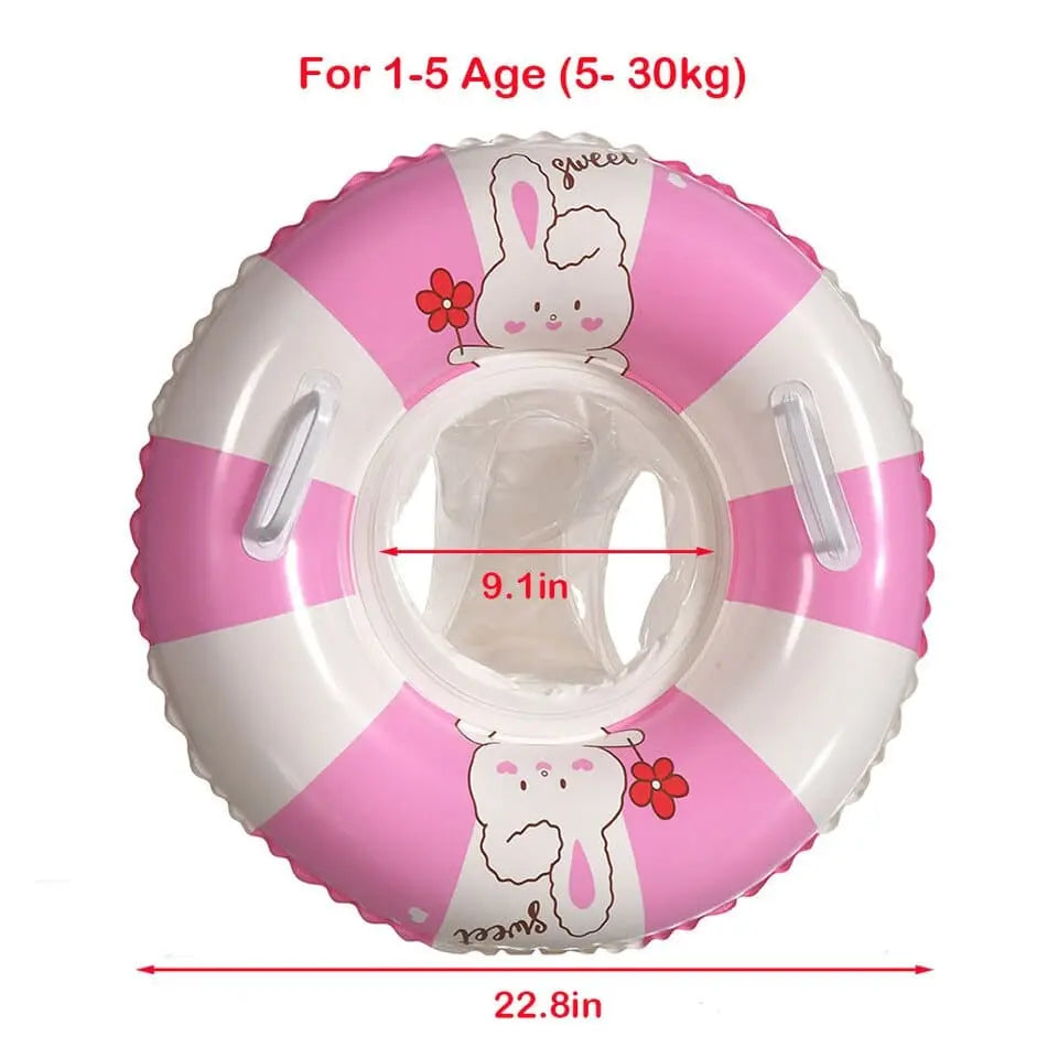 Fidtoy Pastel Inflatable Buoy – Montessori Swim Float for Toddlers 5-9