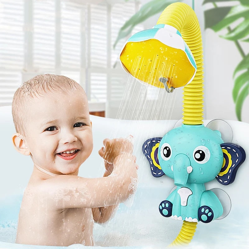Regadera de elefante para niños y bebés