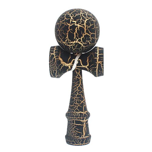 Juguete de habilidad de madera Fidtoy Kendama Cracks para niños