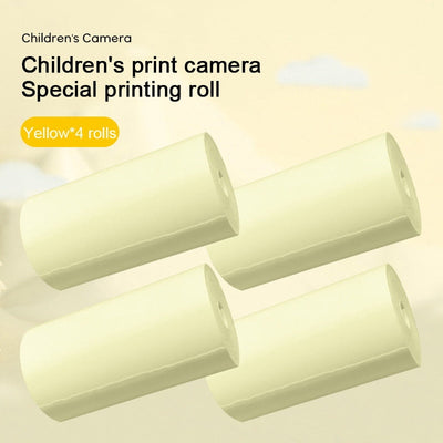 Cámara de impresión instantánea Fidtoy para niños – Cámara de fotos para niños pequeños con impresión térmica y coloreado creativo
